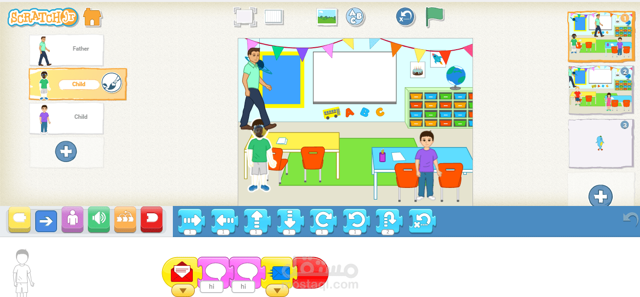 برمجه اطفال بلغه Scratch , Web designer ,web developer