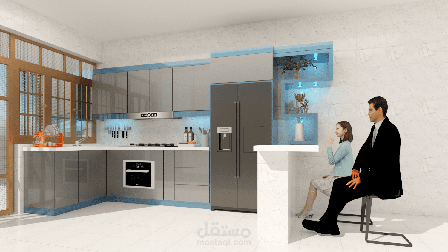 تصميم مطبخ مودرن