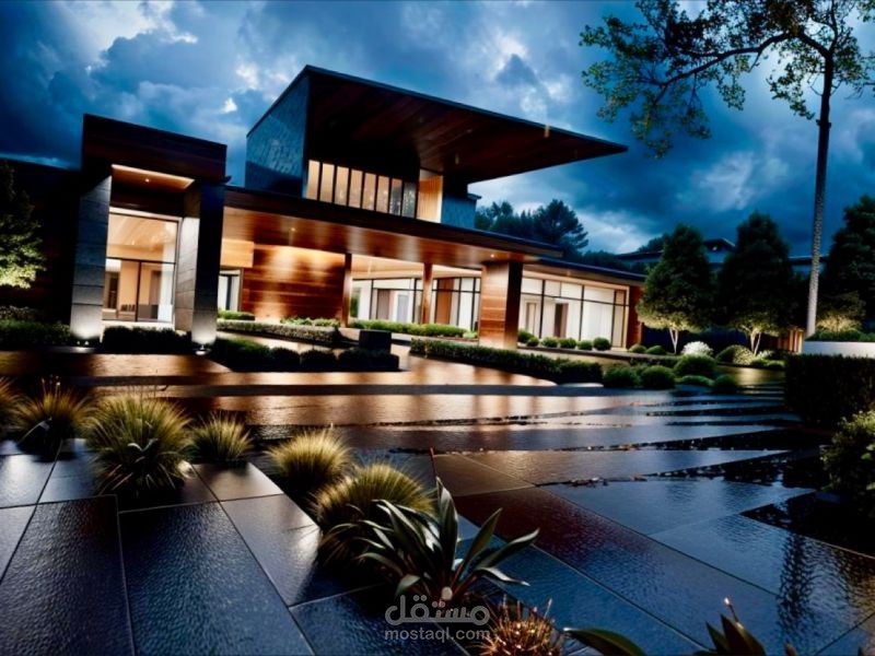 استراحة بالمملكة العربية السعودية (الرياض)