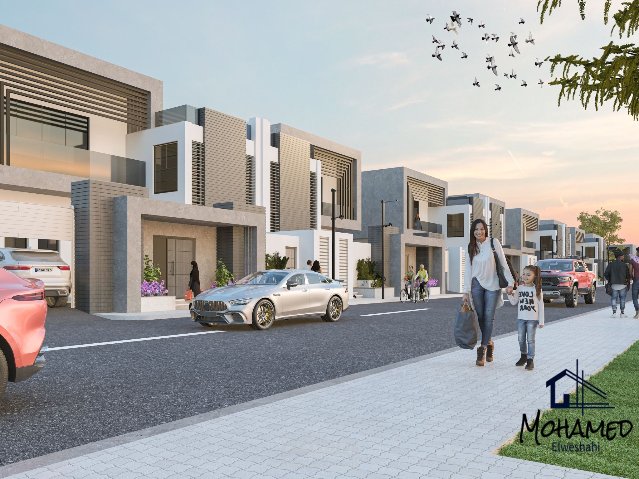 Designing residential villas in Riyadh