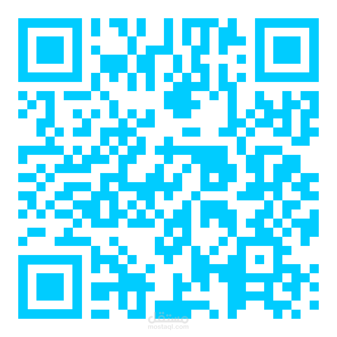 تصميم qr code مميز