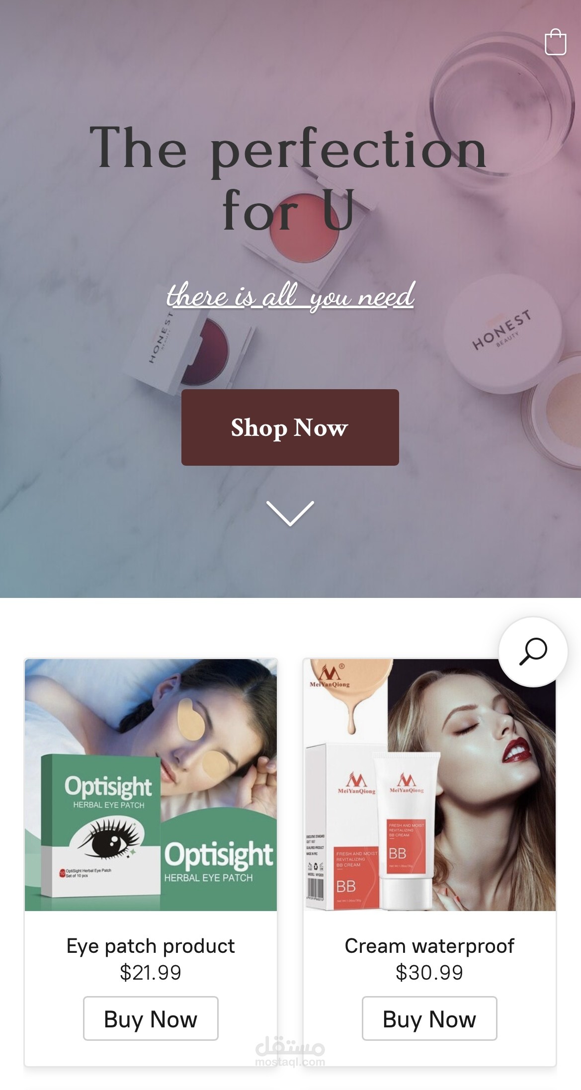 متجر إلكتروني دروبشيبينغ/Website dessign dropshipping