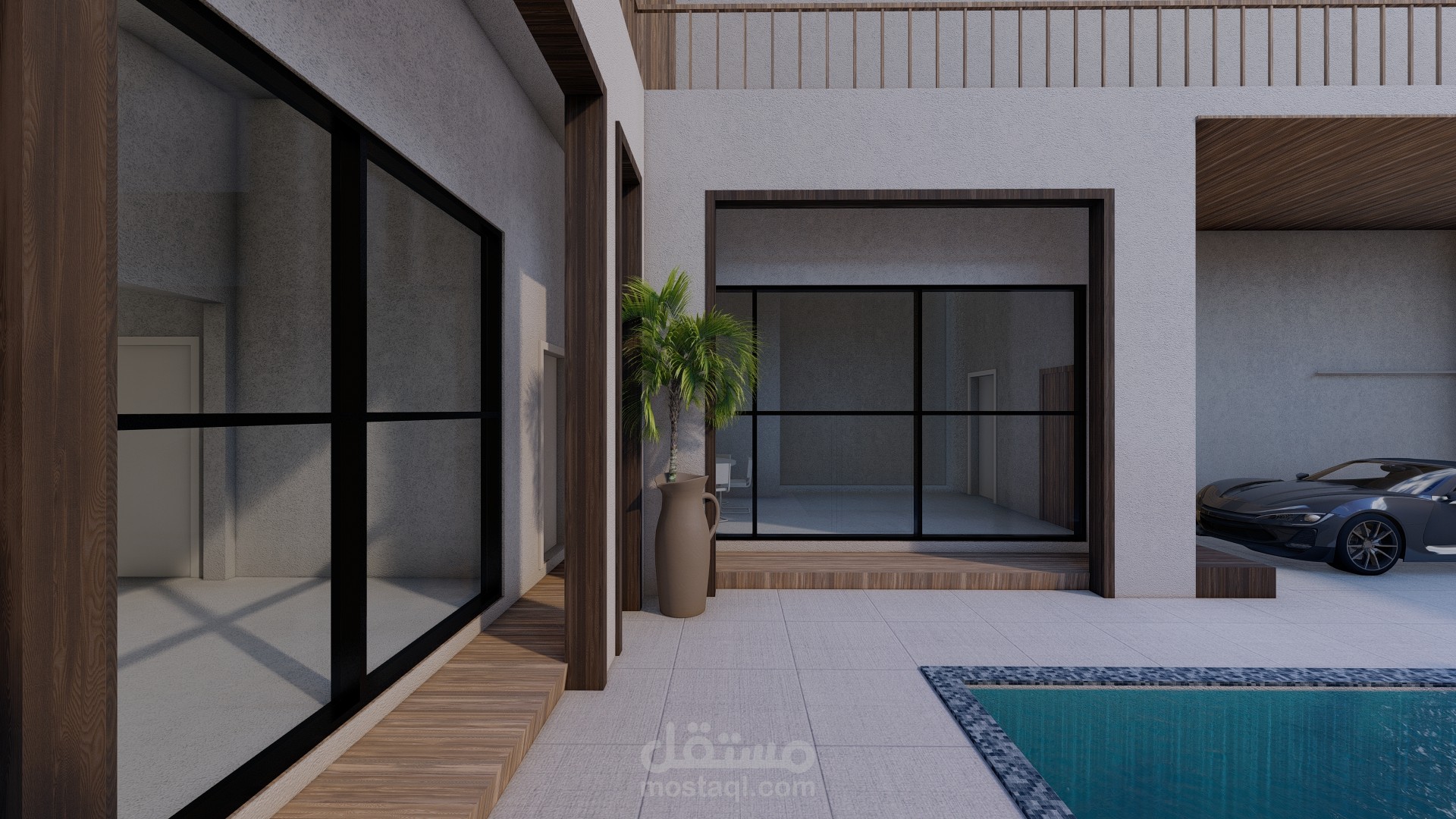 تصميم فيلا مودرن