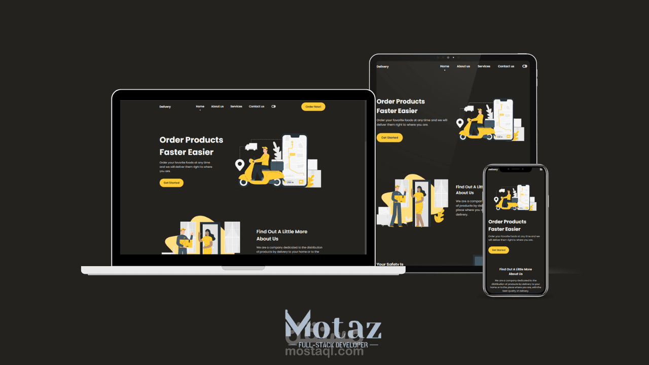 Delivery company portfolio