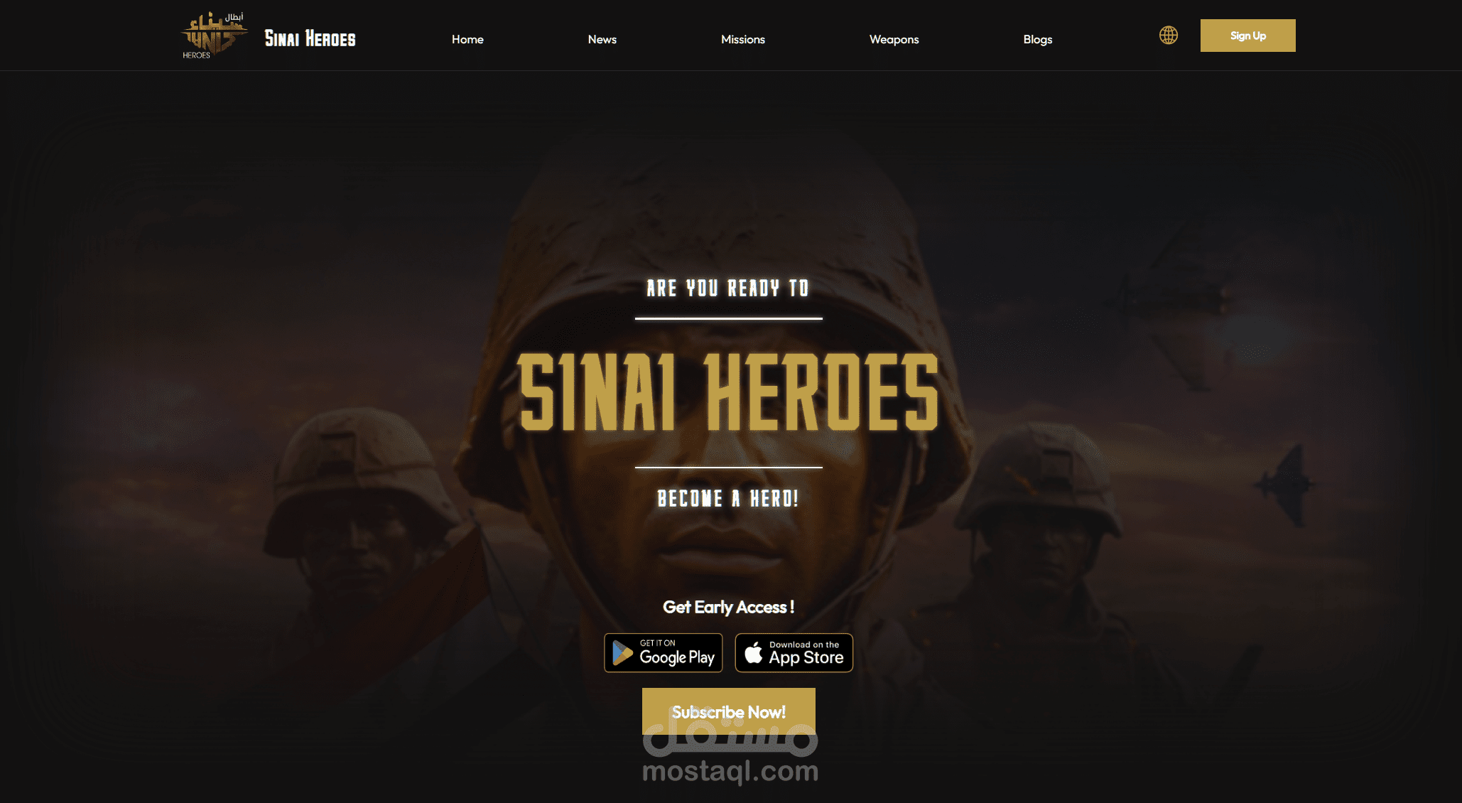 Sinai heroes website