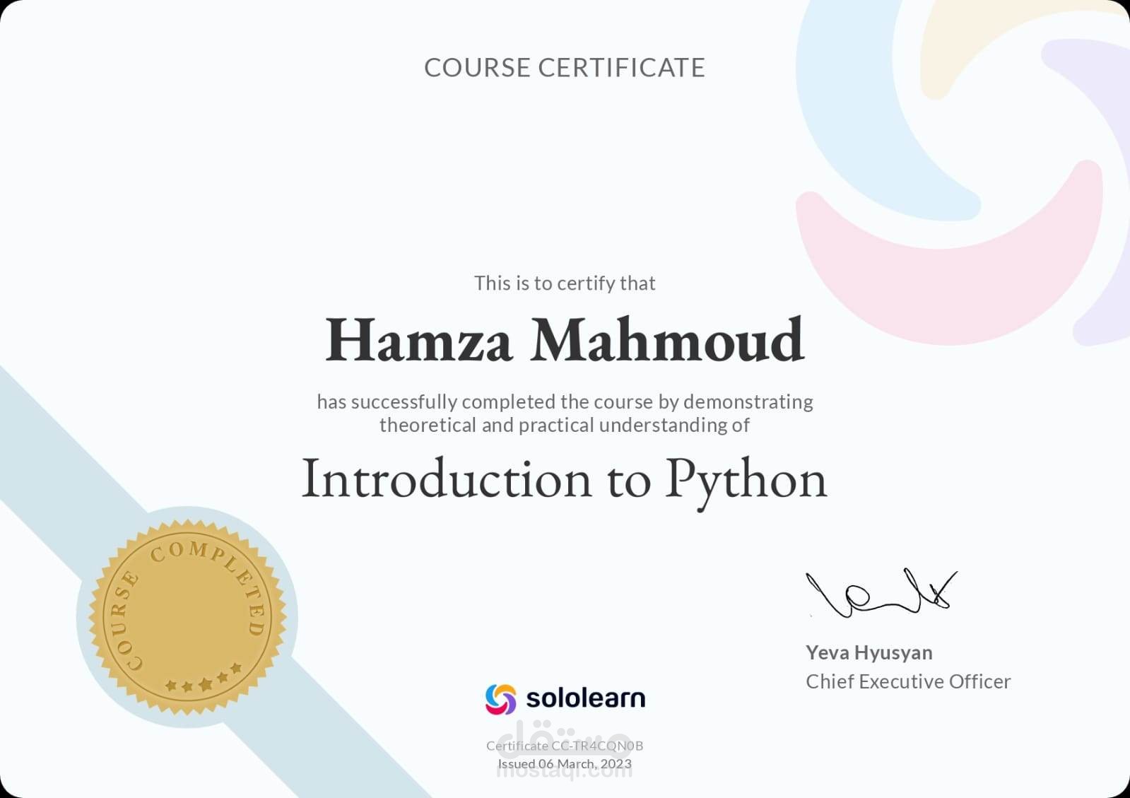 sololearn course