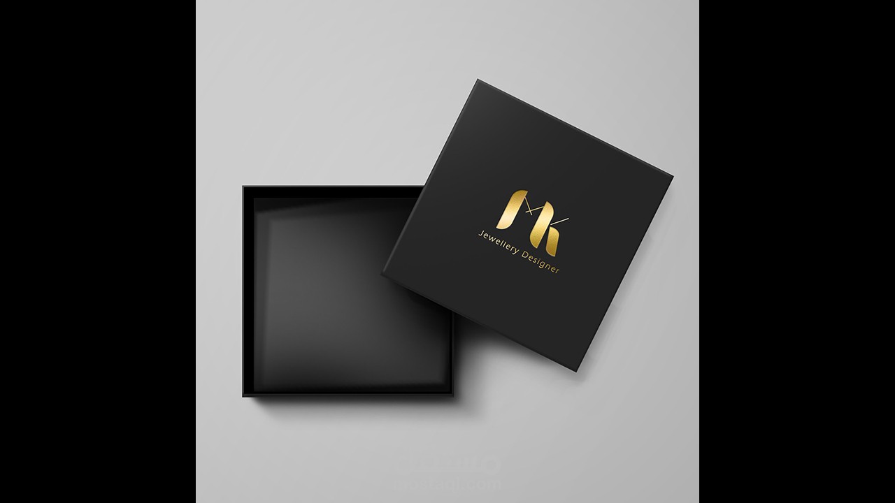 تصميم علب منتجات لمصمم مجوهرات