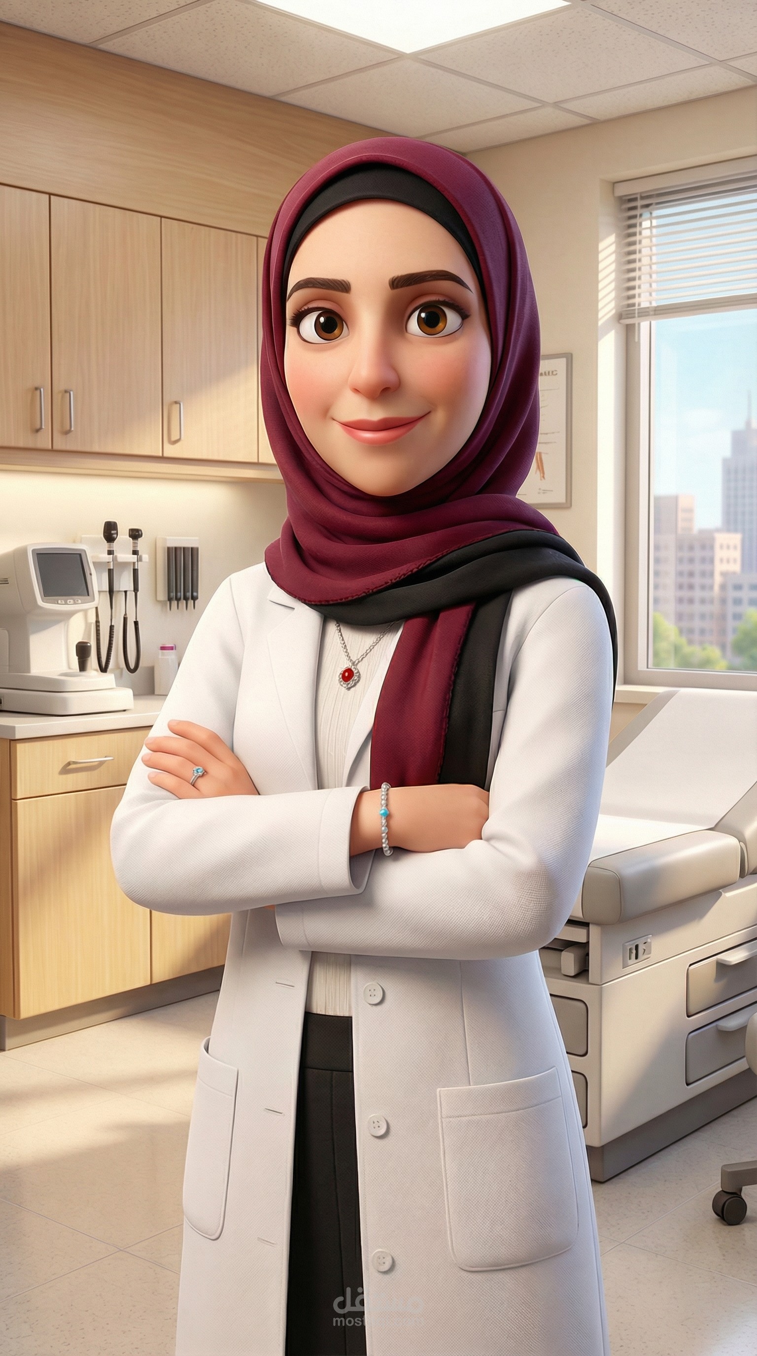 اعلان لعيادة جلدية فيديو AI