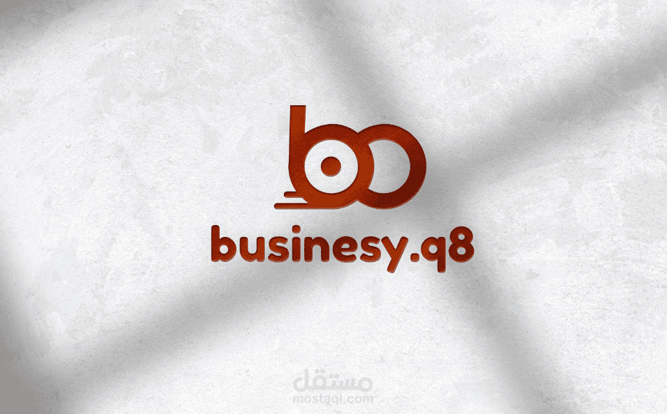 تصميم لوقو بإسم businesy.q8  بشكل احترافي
