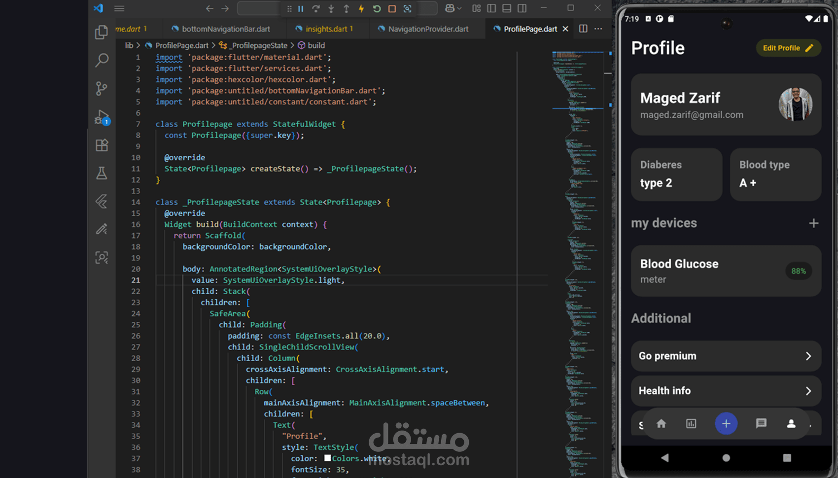 Health Statistics Tracker