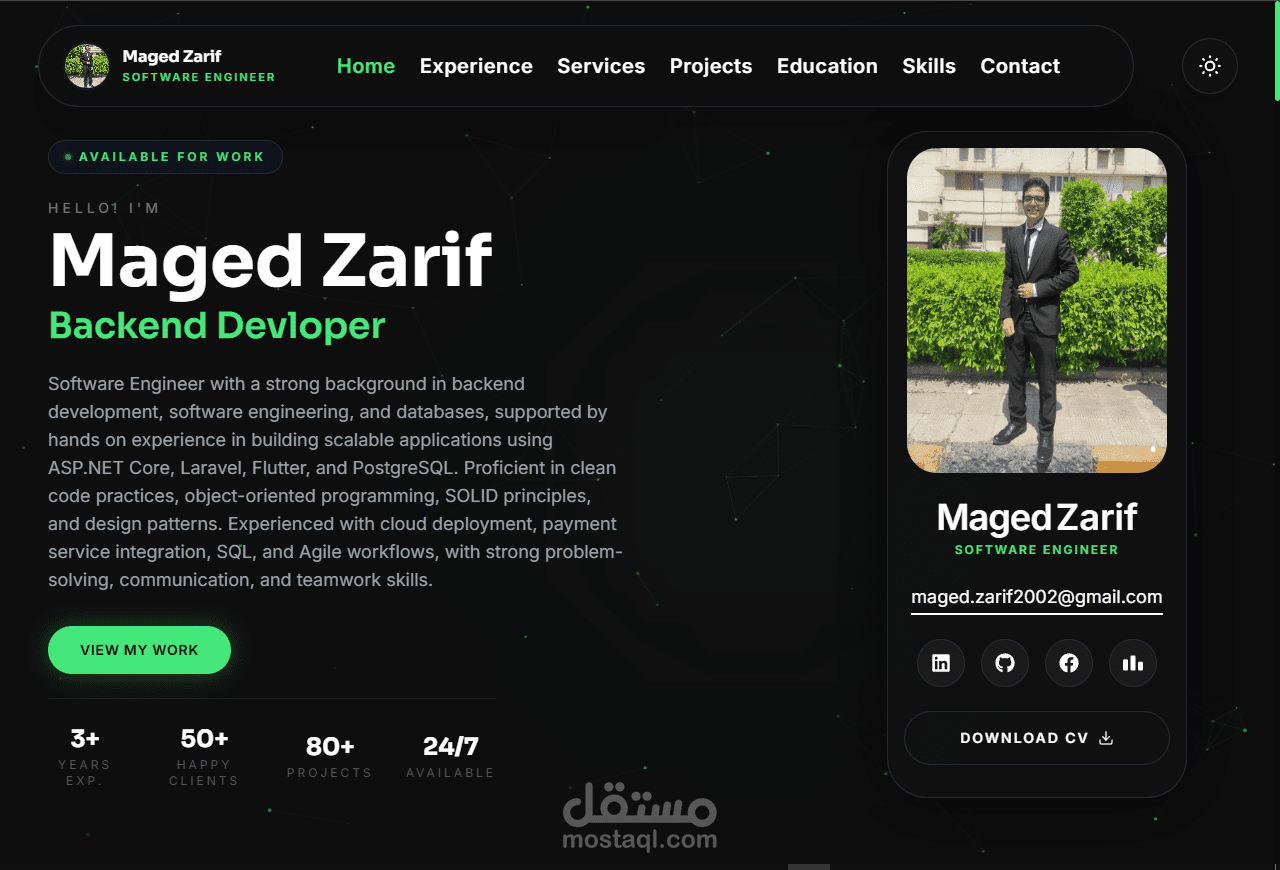 Maged Zarif Portfolio
