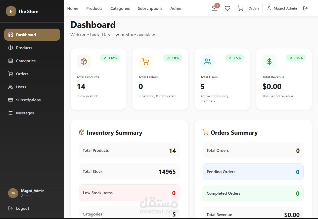 E-Commerce Platform