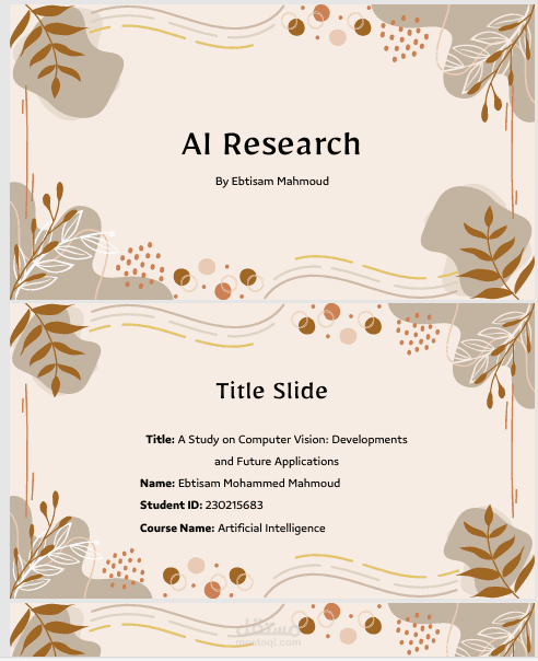 Make a presentation