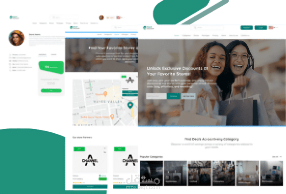 منصة بطاقات الخصومات وإدارة المتاجر — Hayat Discount