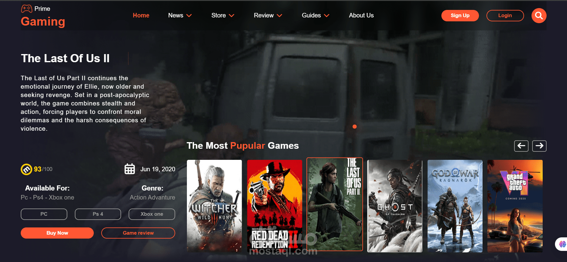 Prime Gaming - منصة احترافية لتحميل ومراجعة الألعاب
