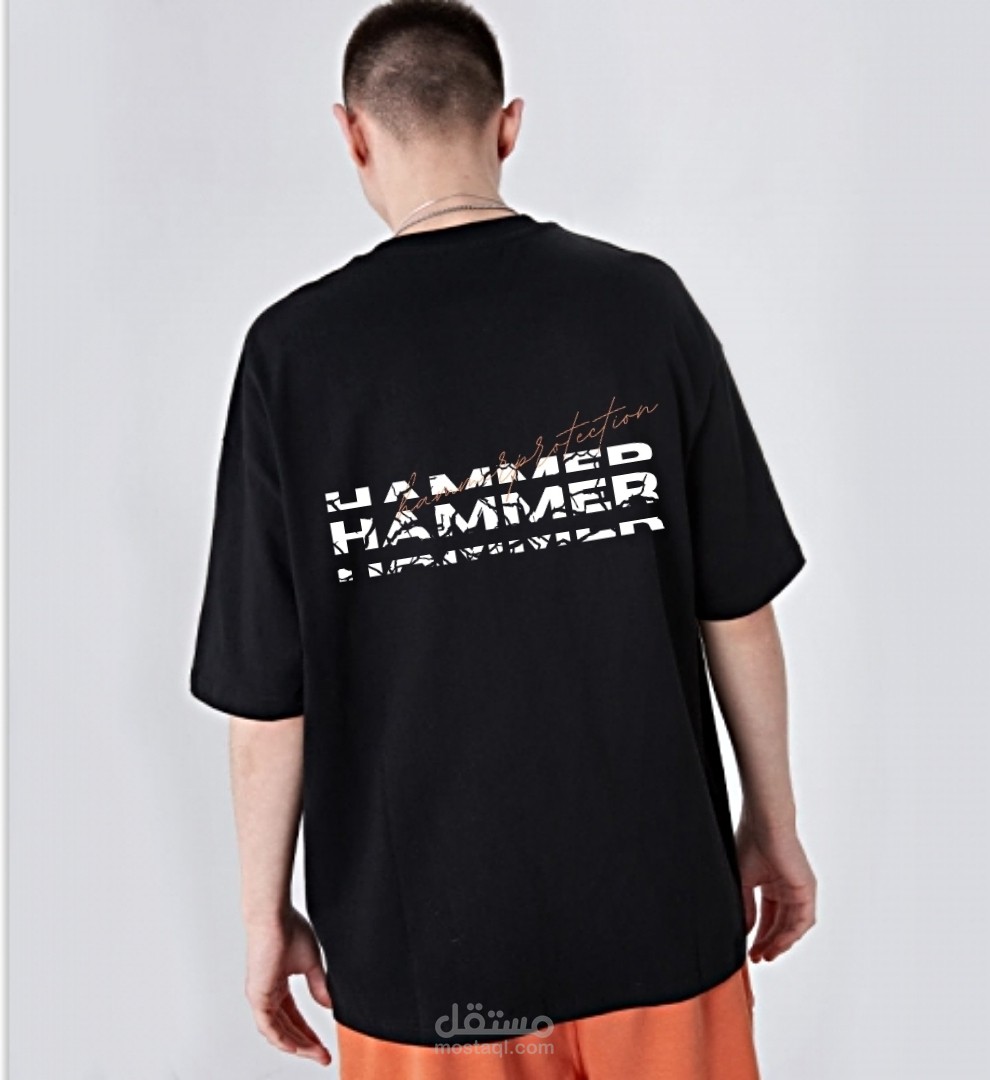 عمل T-shirt لشركة هامر