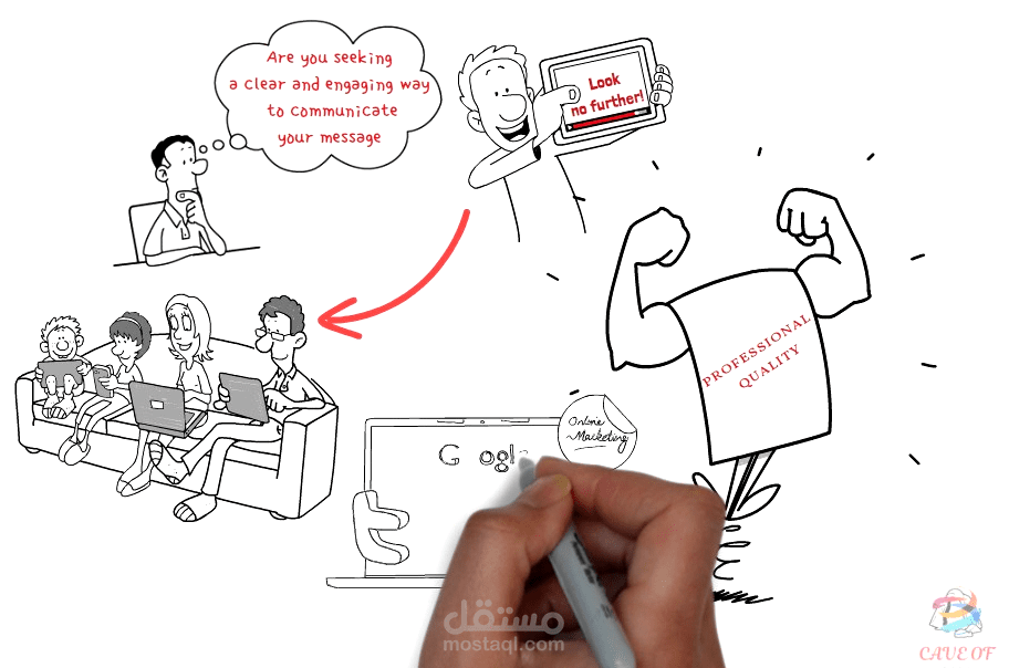 عرض لخدماتى على موقع اب ورك