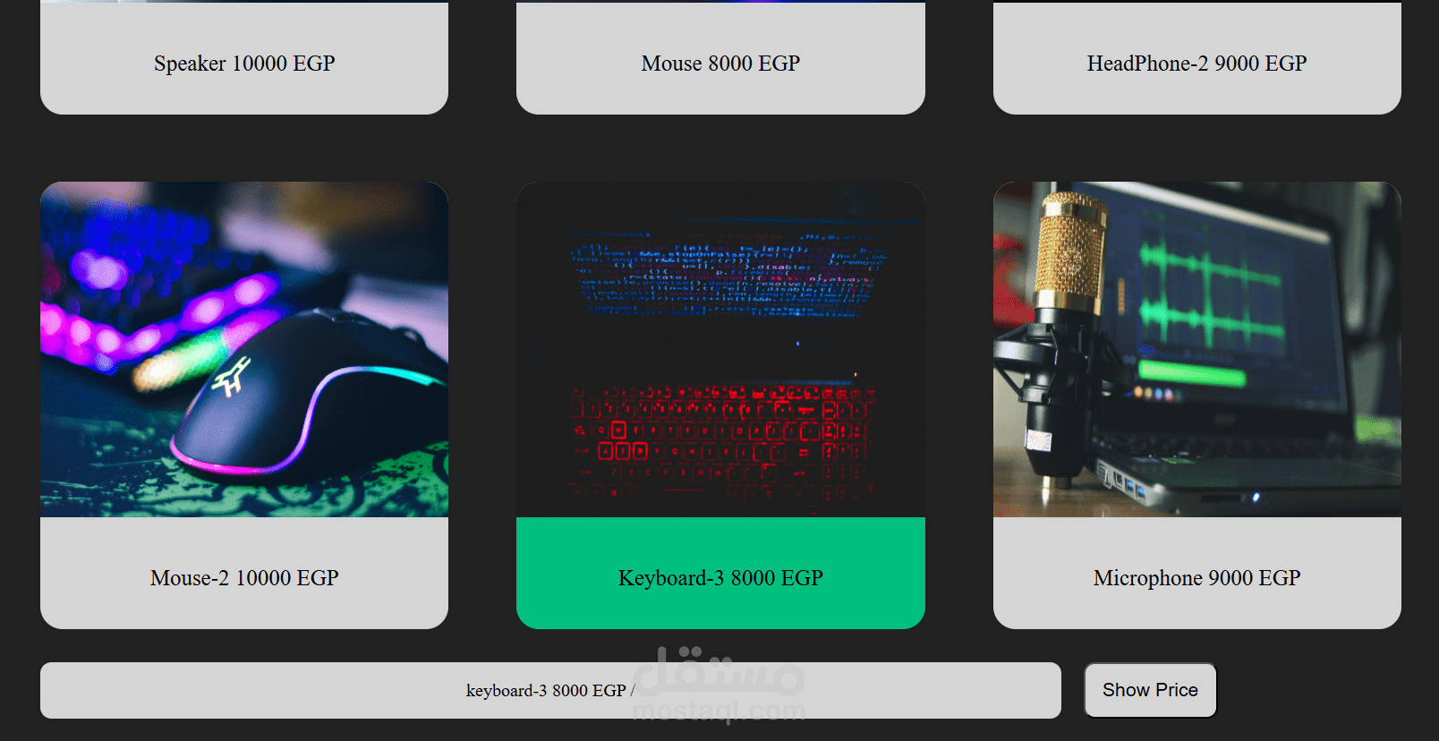 simple html, css, js, app