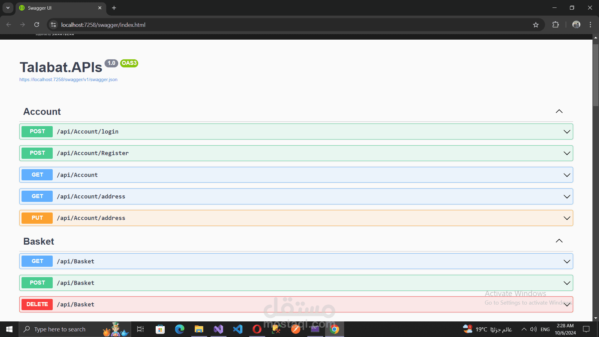 Back-end Ecommerc