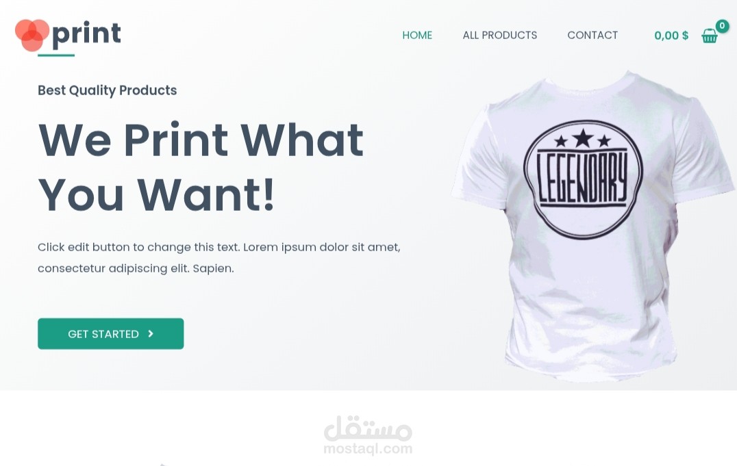 Print On Demand Website
