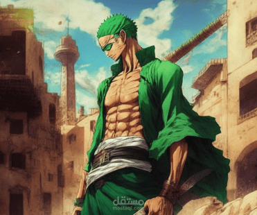 اول عمل لي رسم سخصية زورو