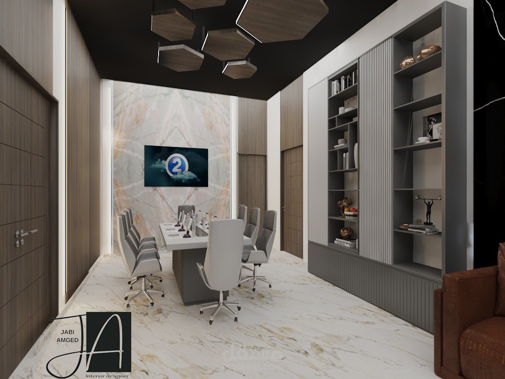 غرفة مكتب واجتماعات