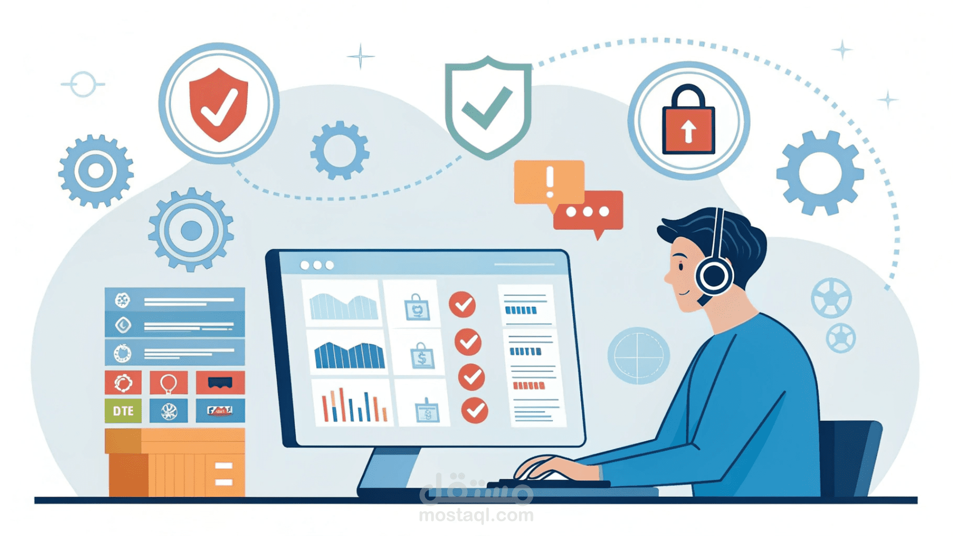 حل جميع مشاكل النظام والبرامج باحتراف