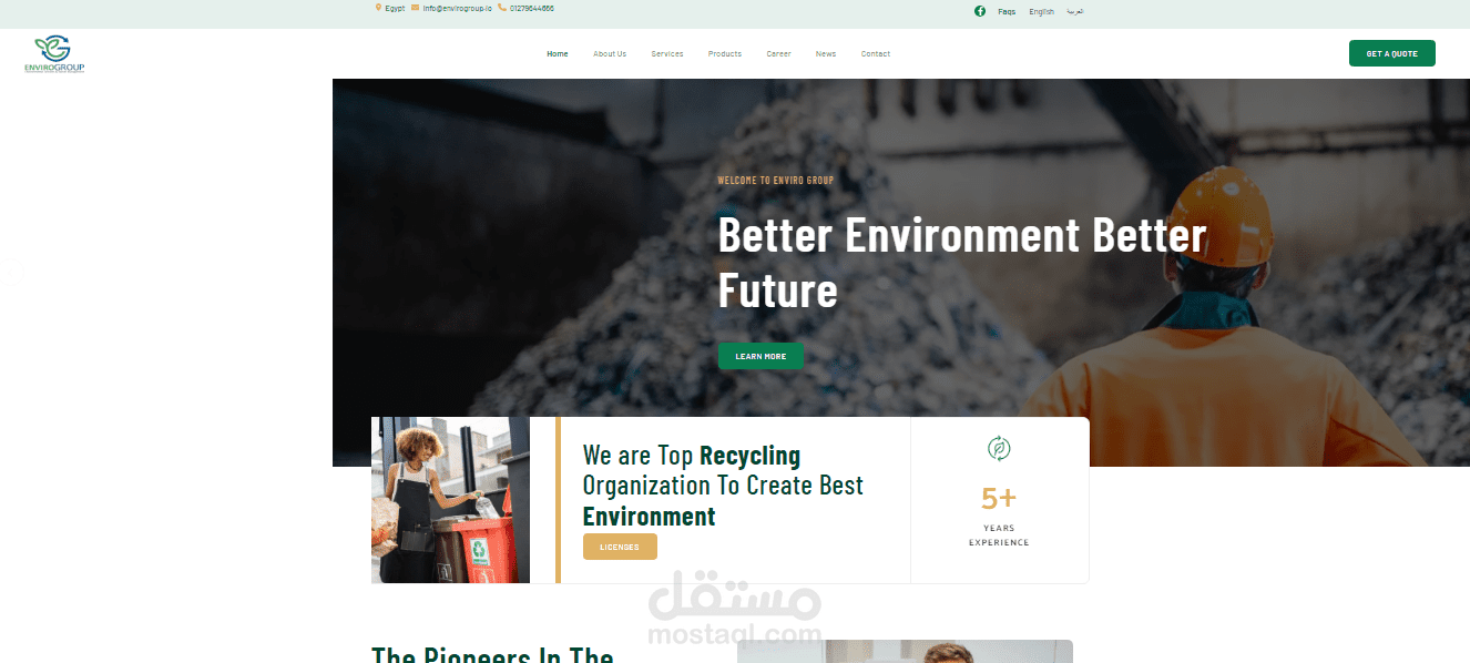 Enviro Group for services and waste management