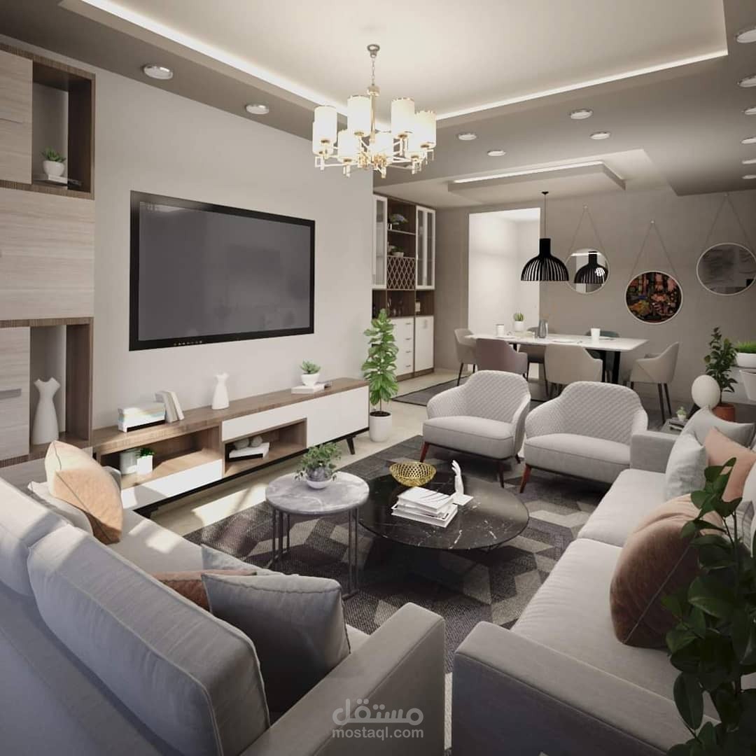 تصميم معمارى وعمل ديكور داخلى 3Dsmax