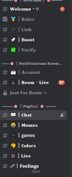 عمل سيرفر ديسكورد خاص