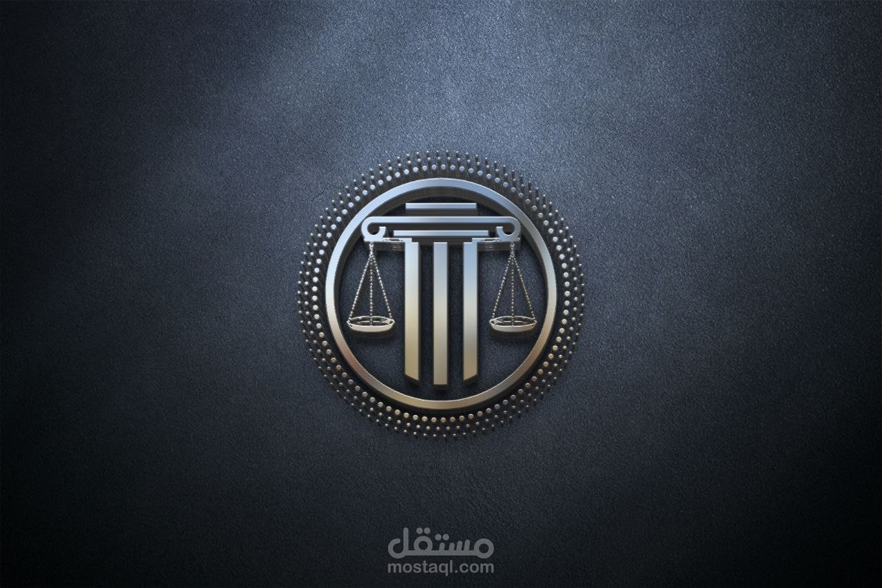 تصميم شعار لشركة محاماة واستشارات قانونية