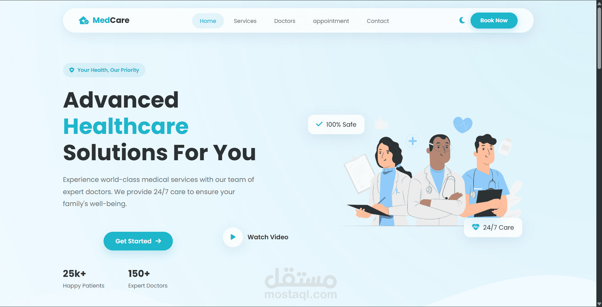 MedCare | Integrated Medical Complex Web Solution