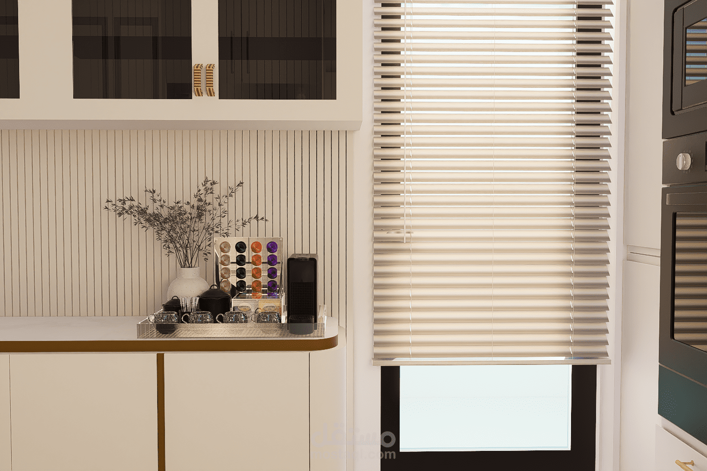 تصميم مطبخ بسيط وعملي