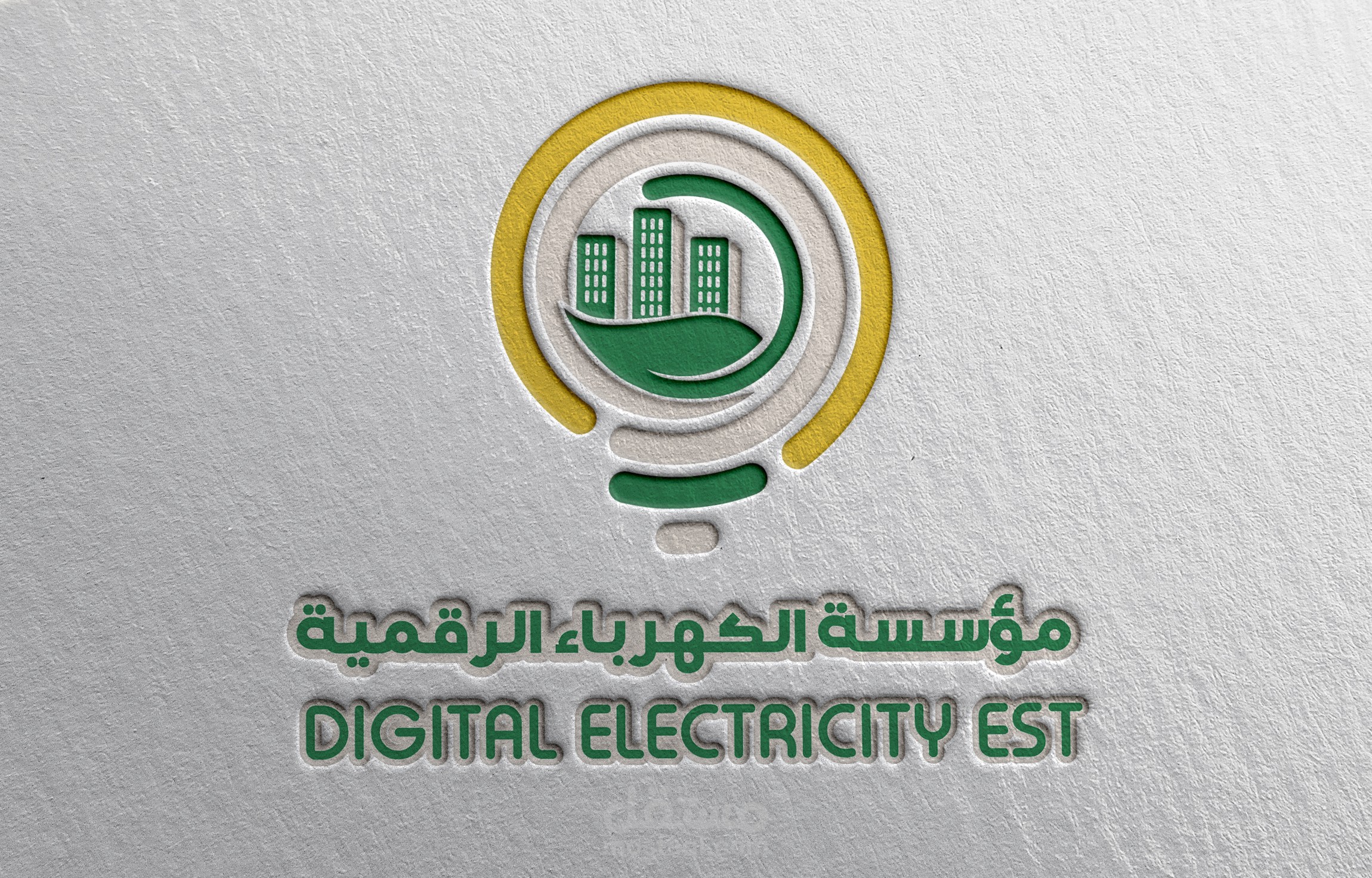 مؤسسة الكهرباء الرقمية I تصميم هوية بصرية