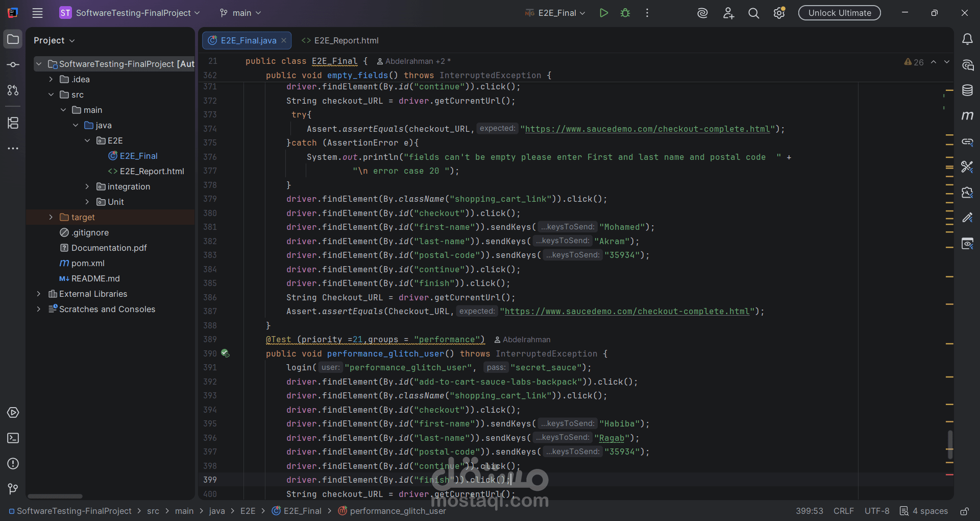 Automation Testing Framework باستخدام Selenium