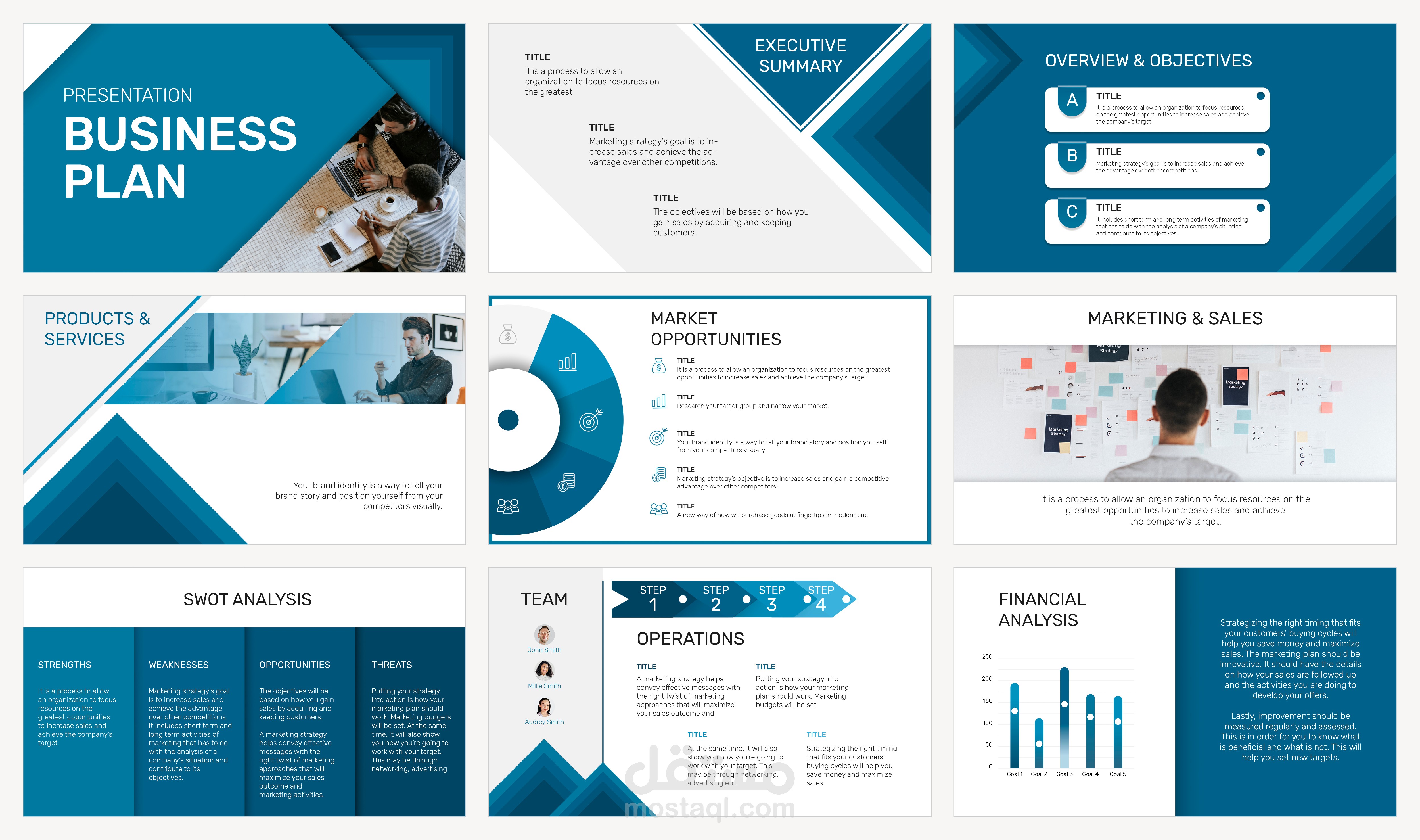 تصميم عروض تقديمية احترافية و عالية الجودة بواسطة (PowerPoint و Canva)