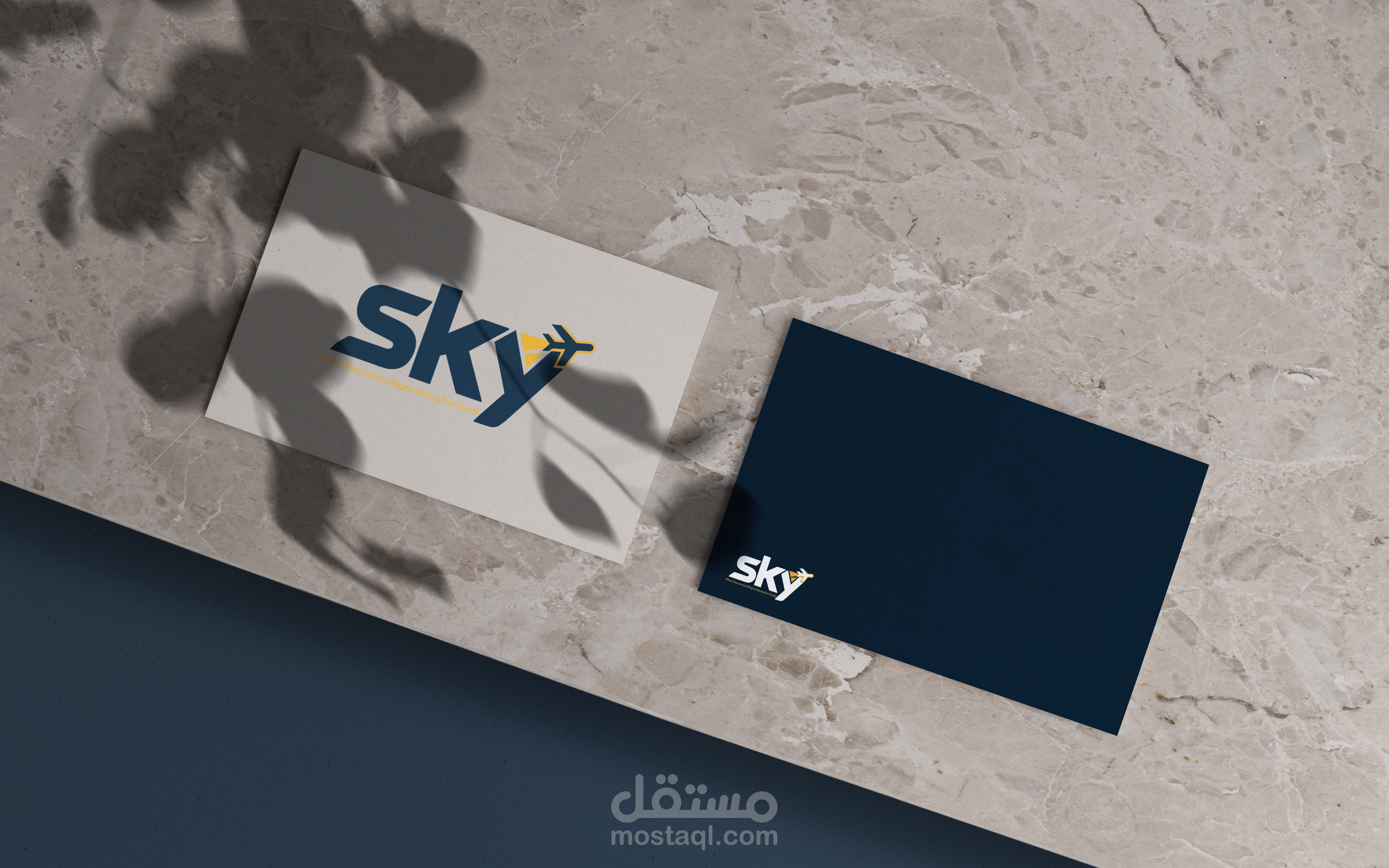 لوجو لشركه SKY للطيران