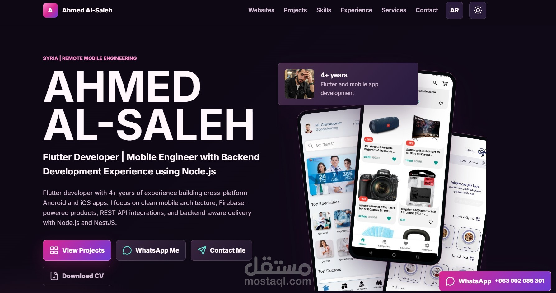personal website