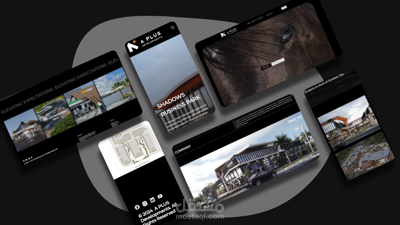 تصميم وانشاء موقع الكتروني | شركة عقارات
