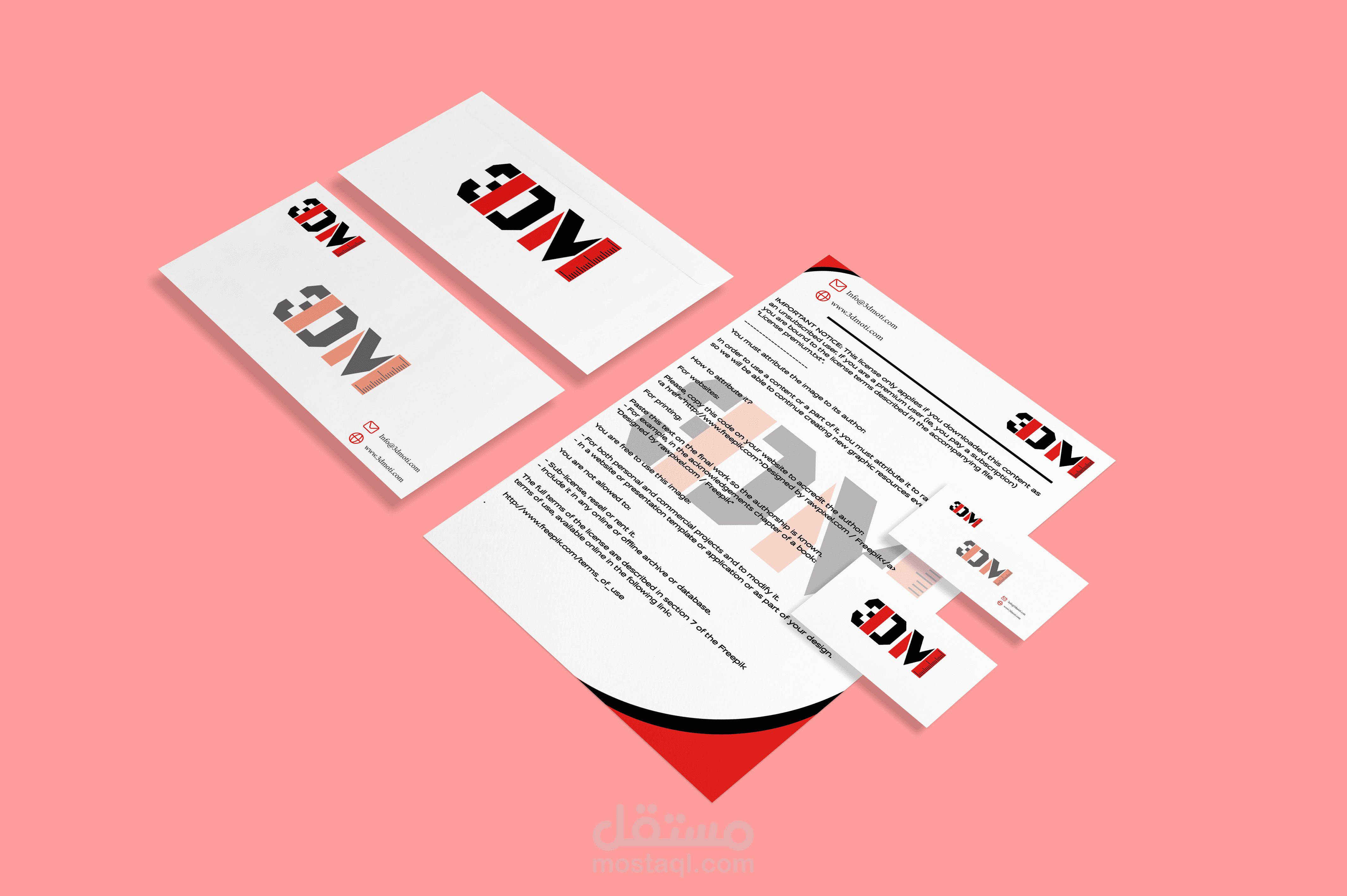 هويتك من الصفر - تصميم هوية بصرية وتجارية احترافية متكاملة لشركتك