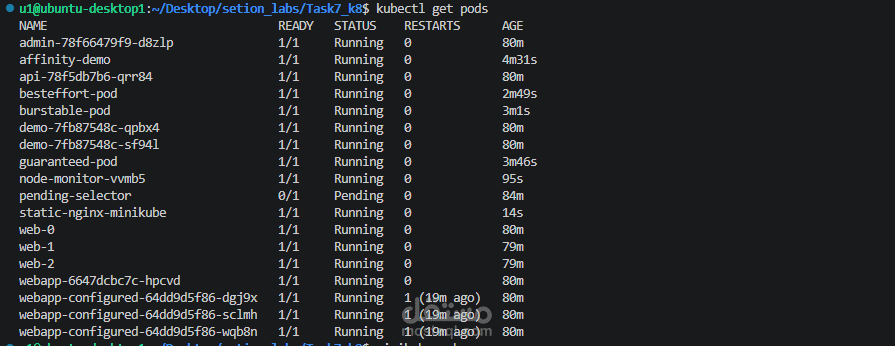 Kubernetes Advanced Scheduling and Workload Management Project
