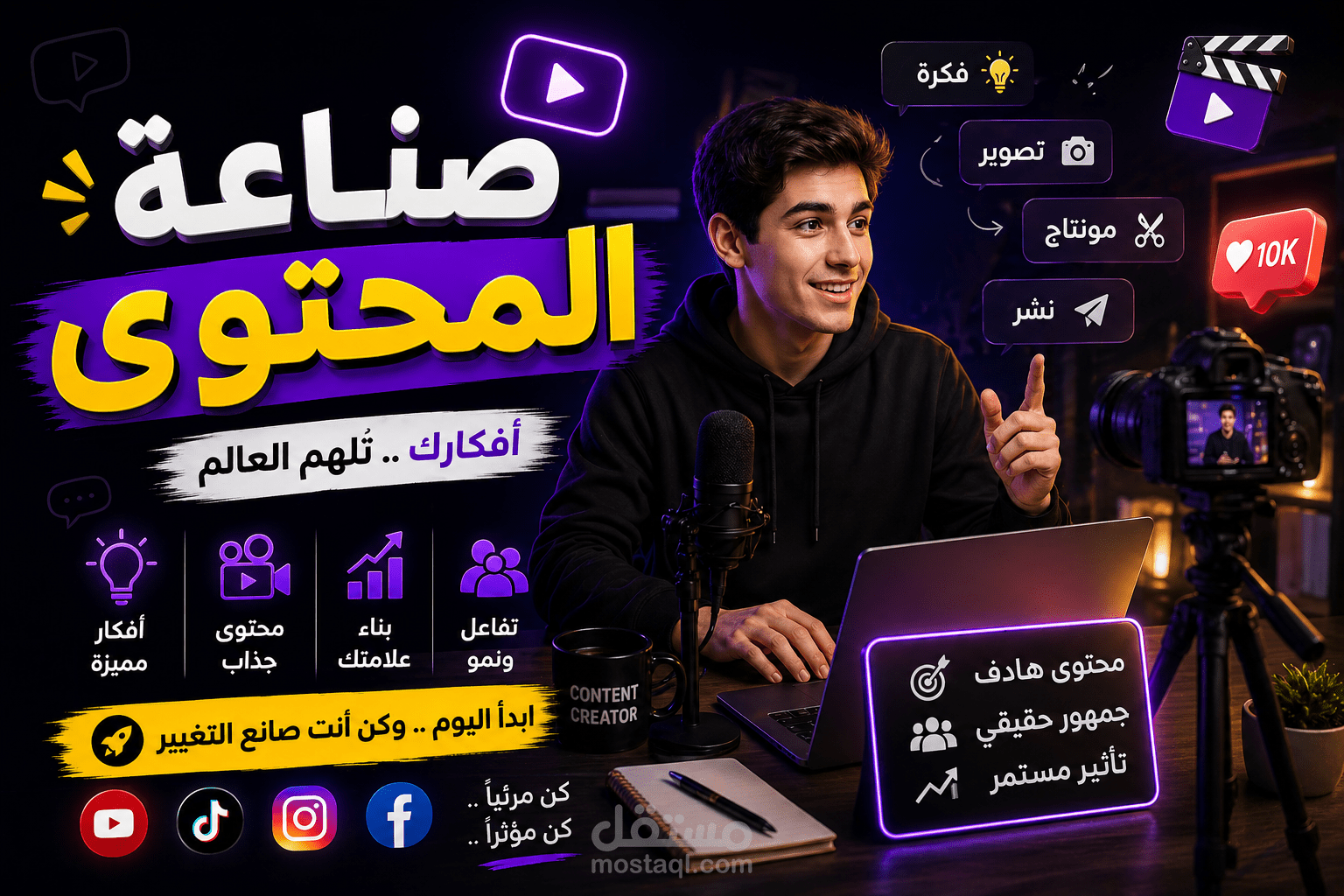 صناعة محتوى