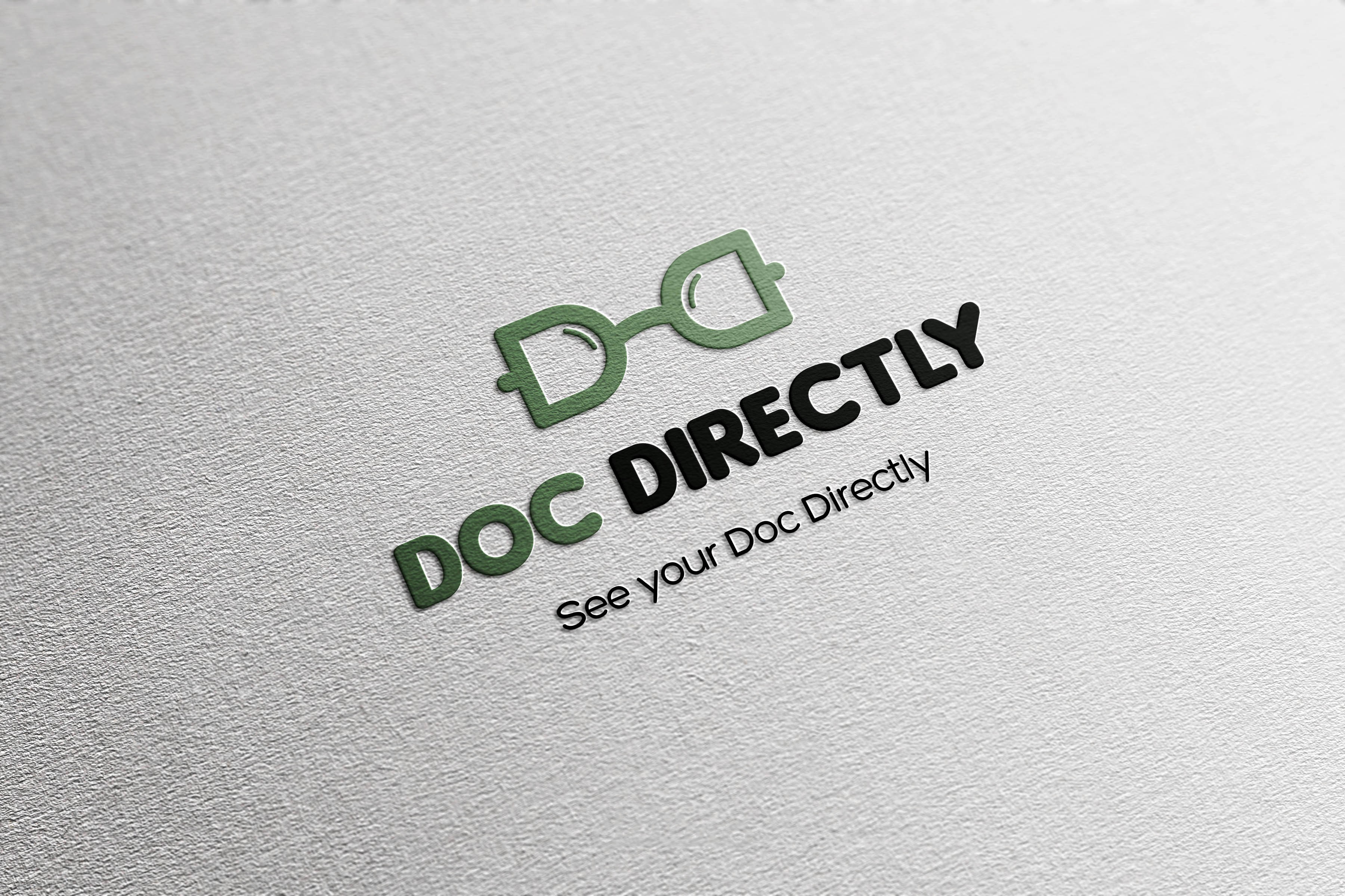 تصميم لوجو لشركة استشارت طبية عن بعد