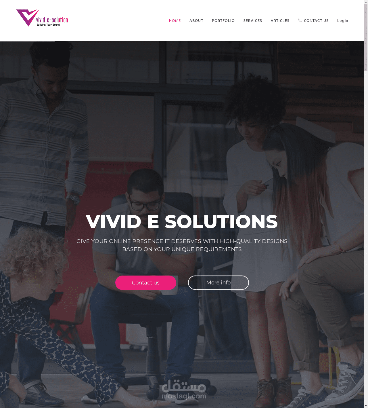 تصميم موقع وردبريس