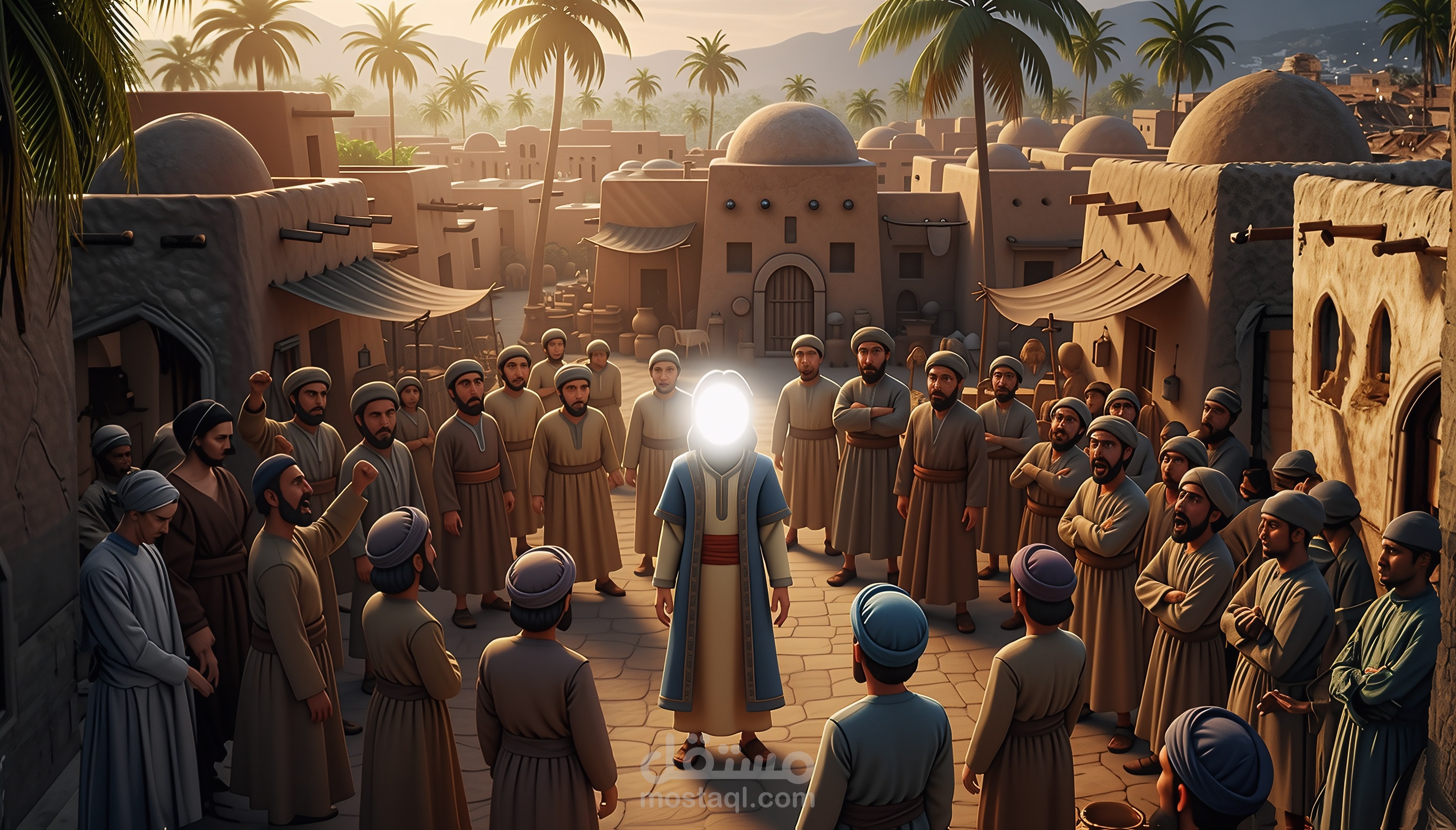 إنتاج قصة النبي يونس عليه السلام بأسلوب سينمائي ثلاثي الأبعاد (3D Animation)