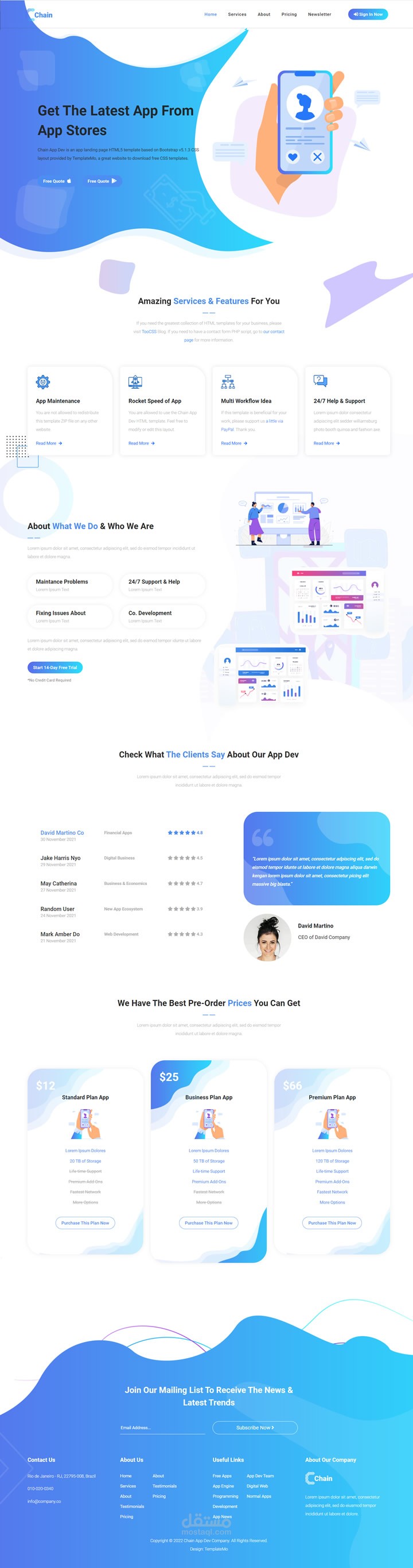 Chain App Dev