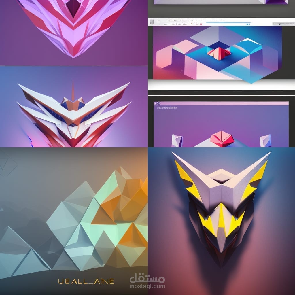تصميم بوسترات و لوجوهات و افكار للعمل