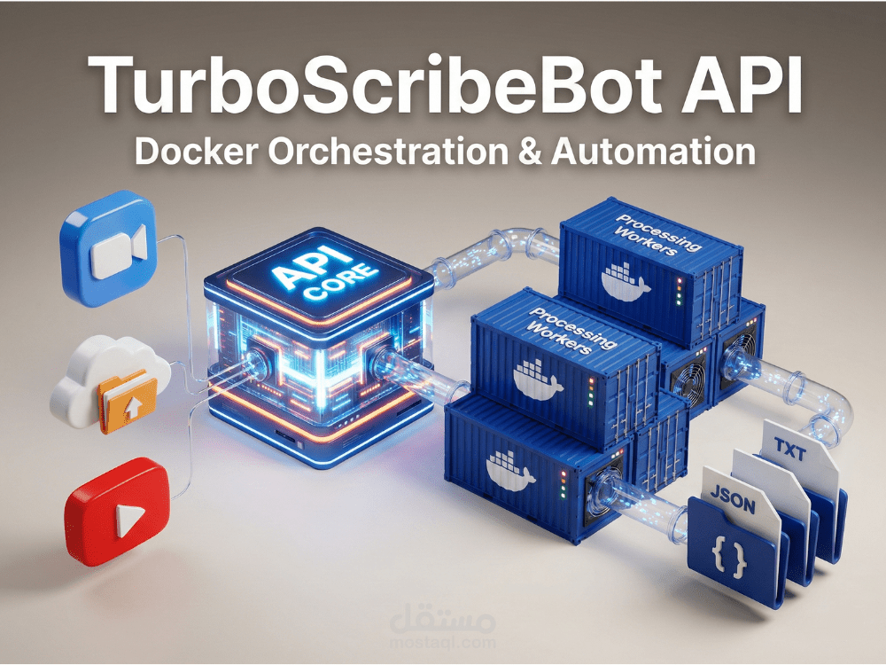 TurboScribeBot Backend API – نظام إدارة وتحويل الملفات الصوتية والفيديو تلقائياً