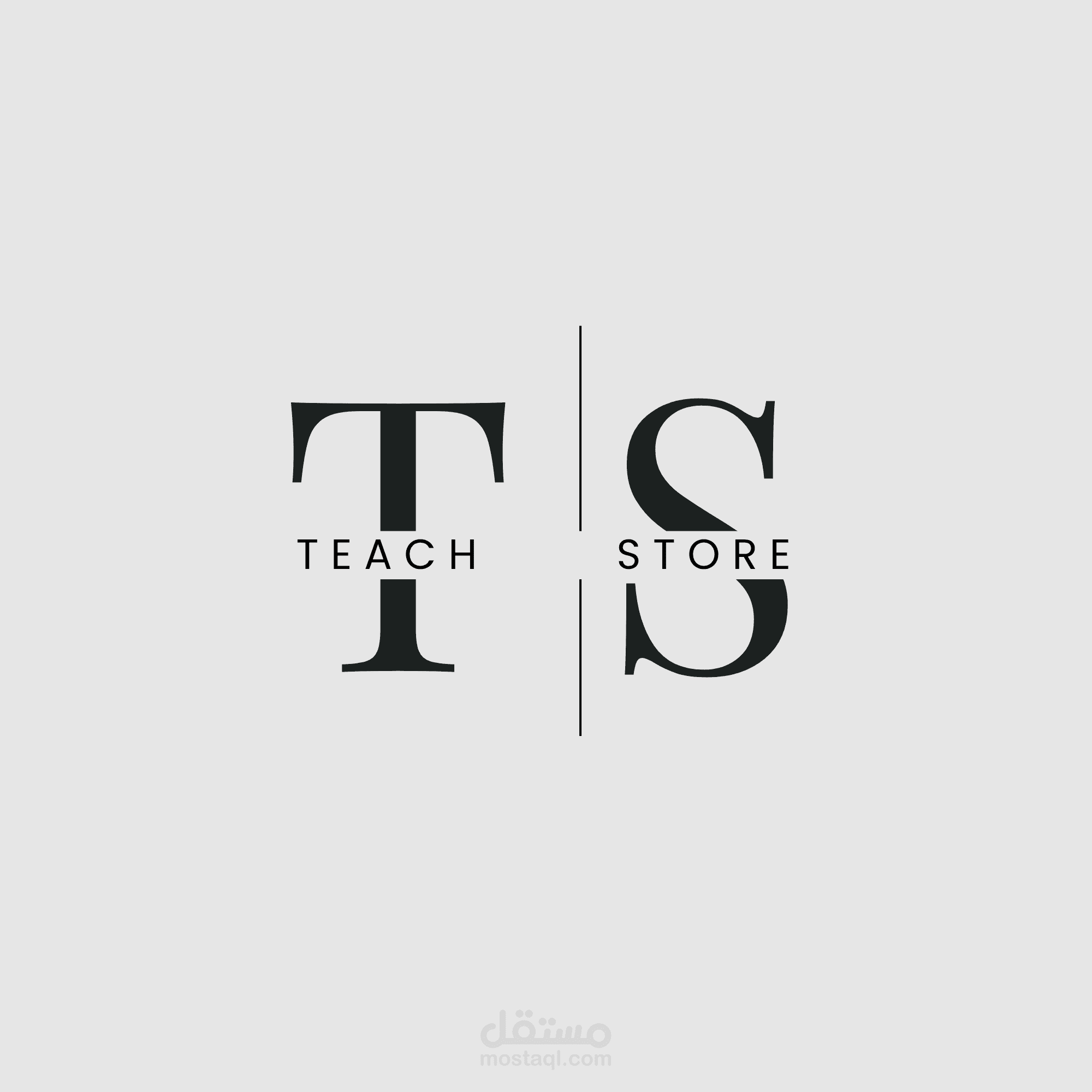 تصميم شعار لمتجر إلكتروني "Tech Store"