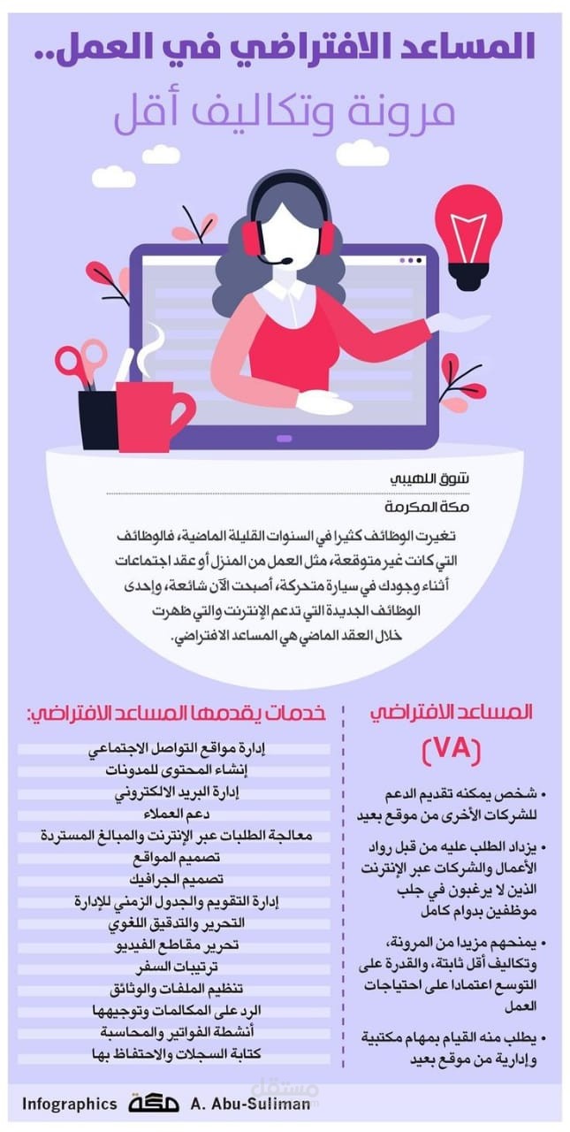 مساعد افتراضي